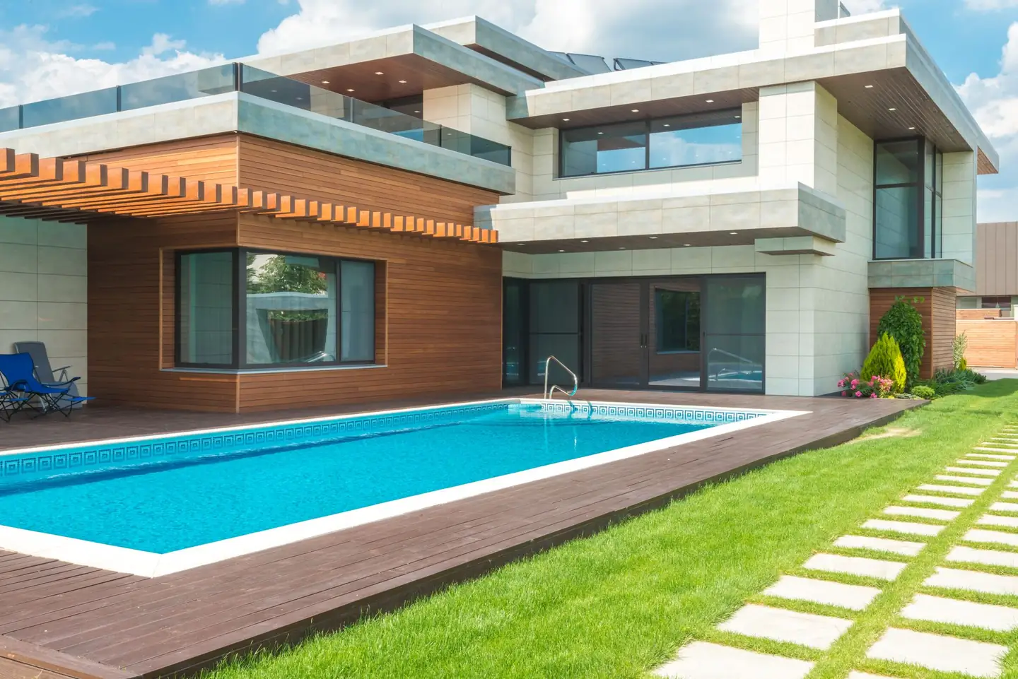 Swimming pool built in Greenacre, NSW